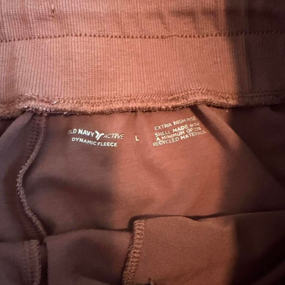 Old Navy brown high-rise shorts Size L - Picture 2 of 4